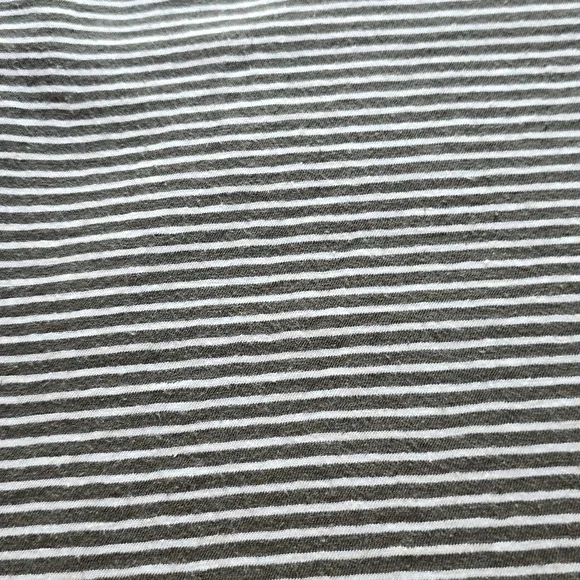 Madewell Structured Tee in Stripe | Coastal Chic Sleeveless Top Women's XXS - Picture 4 of 12